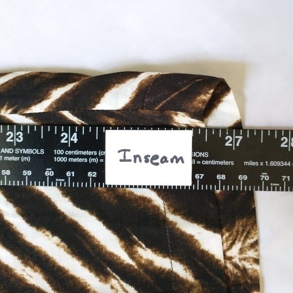 Calvin Klein Wide Leg Pants Size M High Waist Relaxed Pockets Pull On NWT - Picture 11 of 11